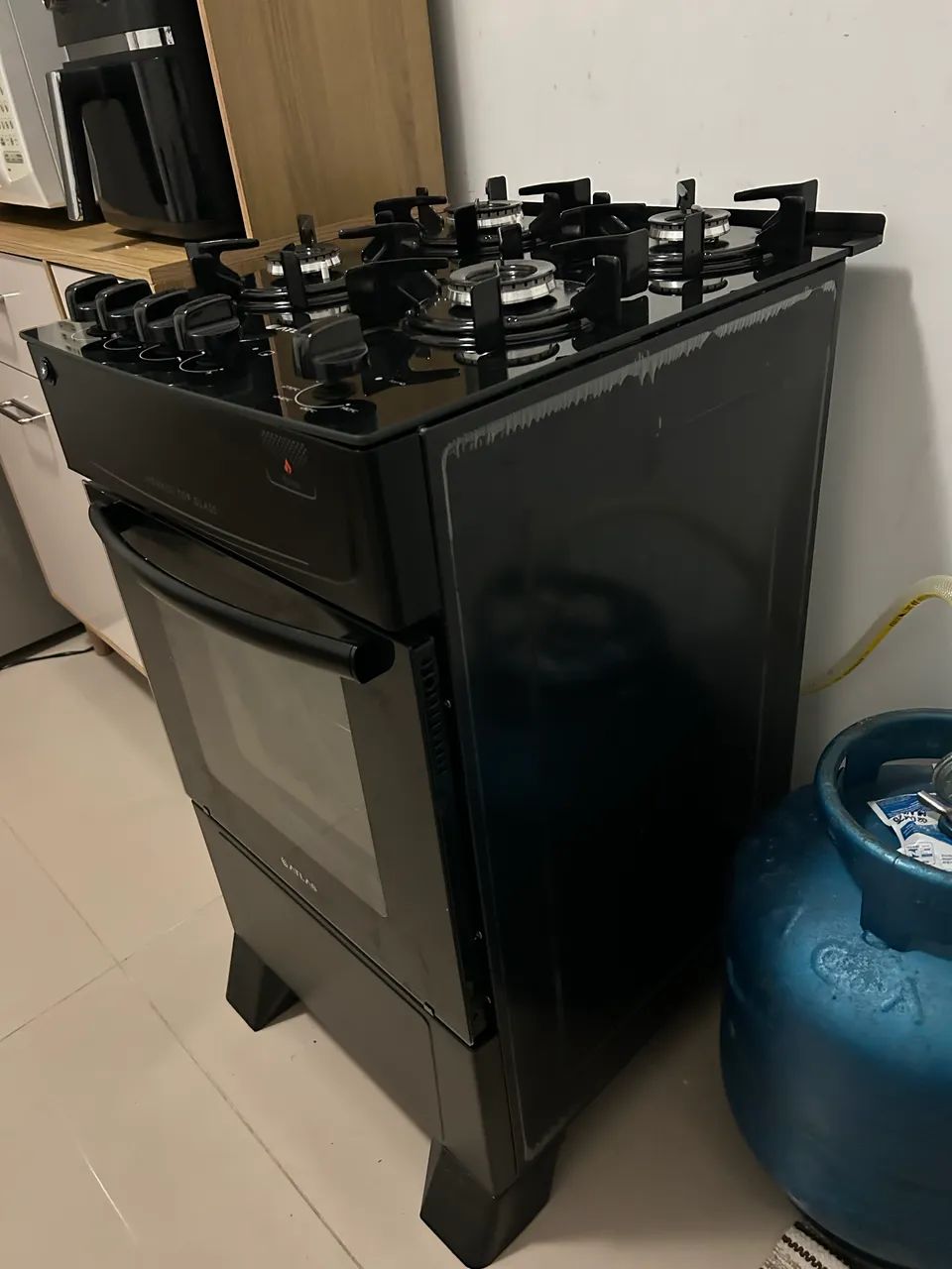 FOGÃO 4 BOCAS MESA DE VIDRO ATLAS MÔNACO TOP GLASS - Foto 3