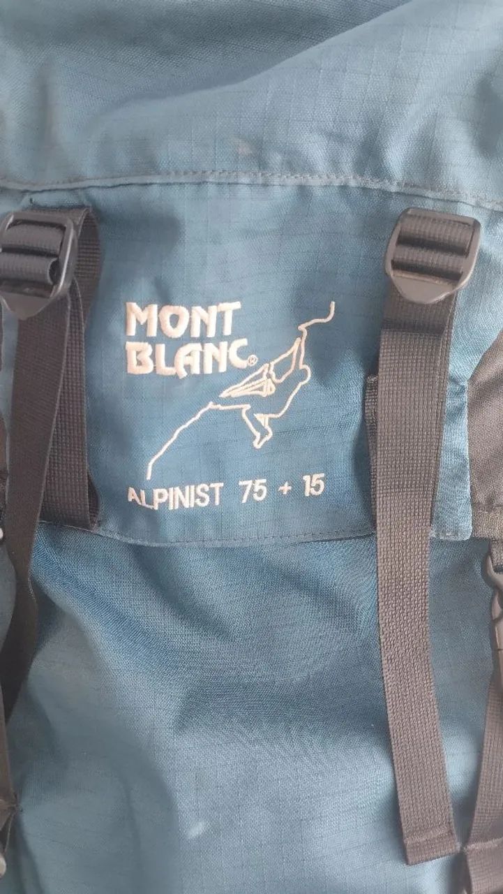Vendo mochila Mont Blanc 75+15 litros e Barraca Vaude Space II (3 pessoas / importada) - Foto 2