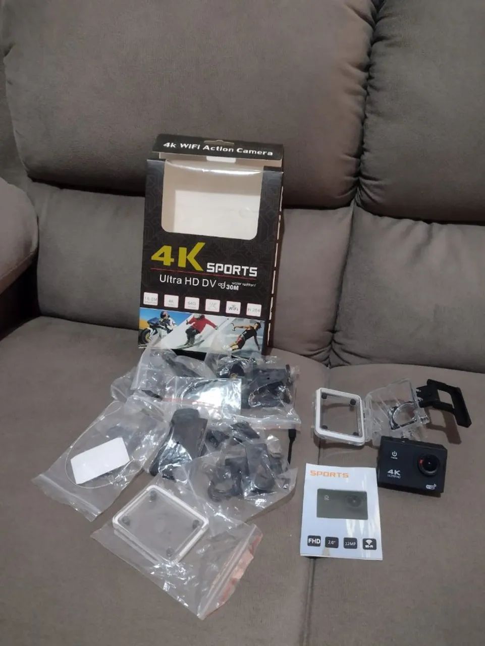 Camera de ação 4k - Foto 4