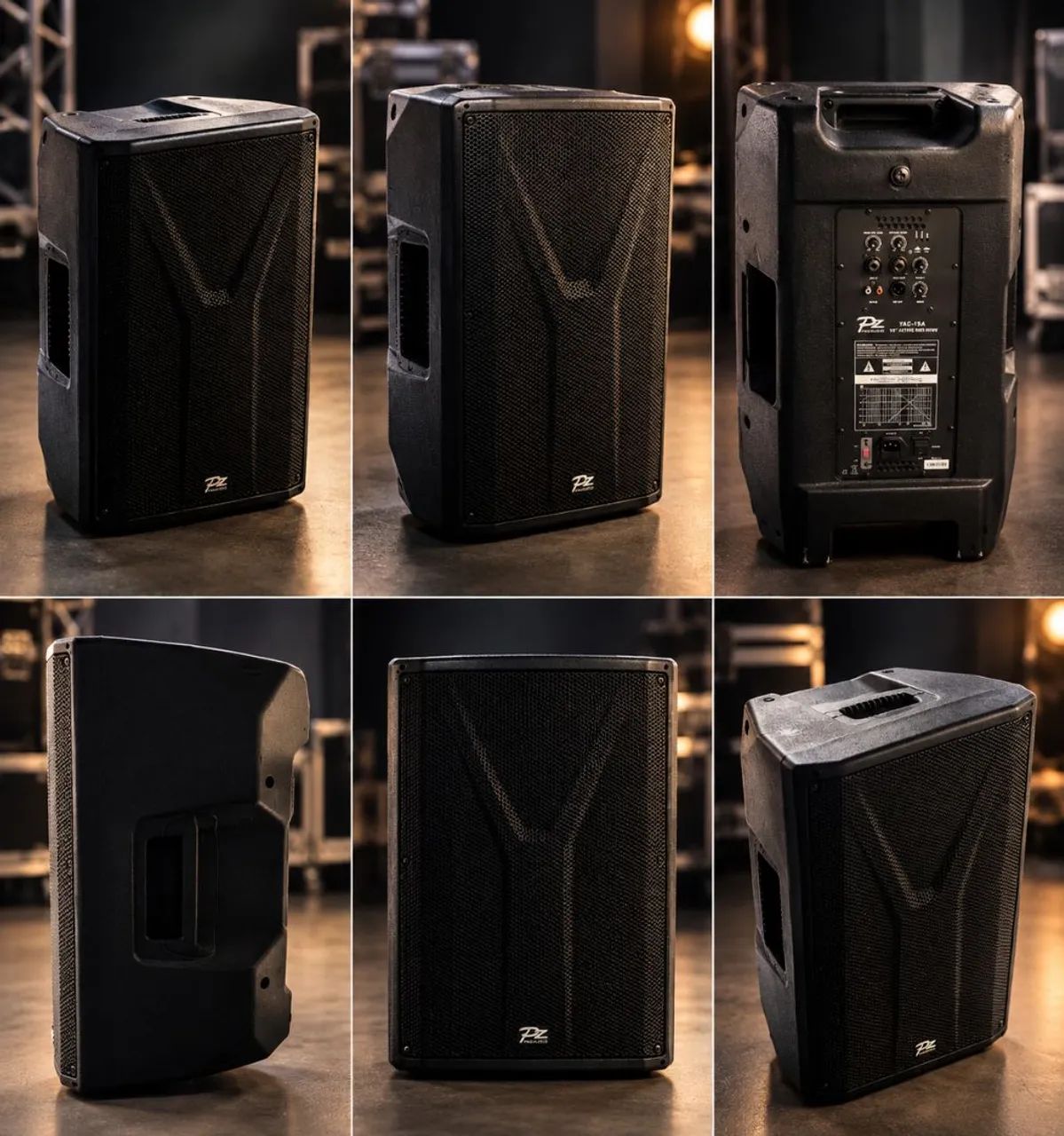 サガホックス　ミックス CAIXA AMPLIFICADA PZ PROAUDIO YAC-15A - 15 - 500W RMS - Aparelhos