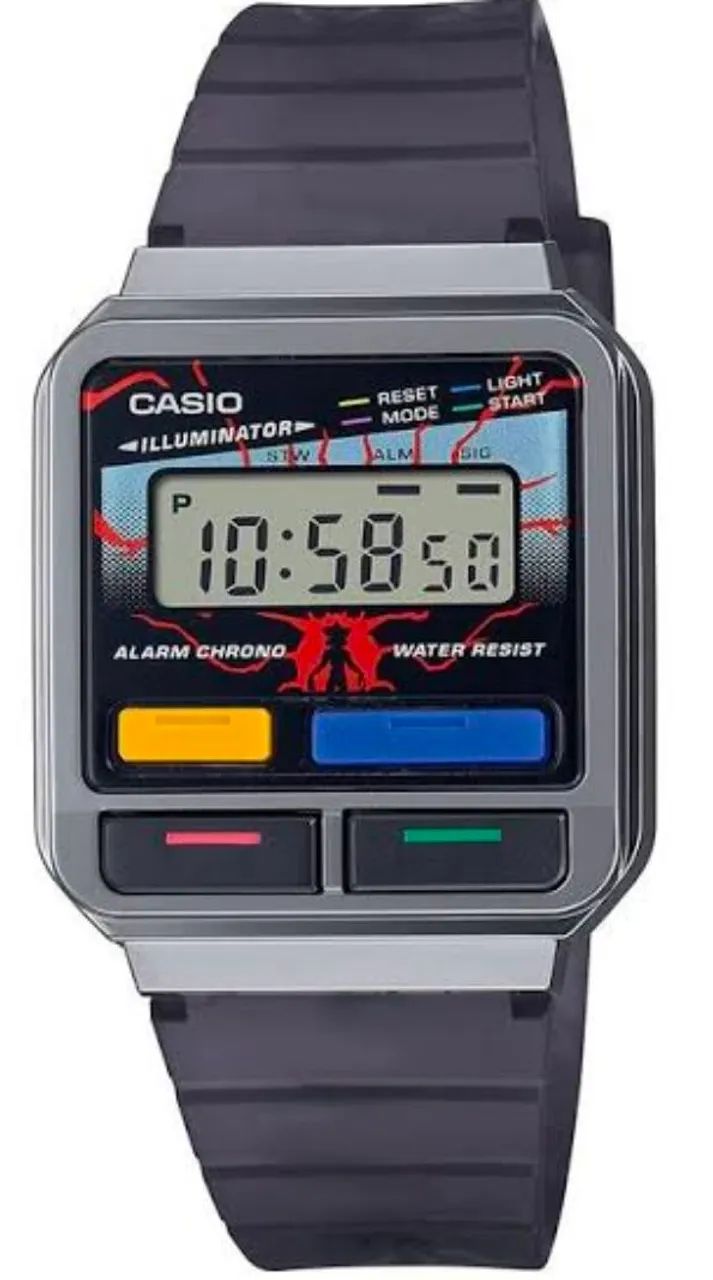 Casio Vintage x Stranger Things A120WEST-1A edição limitada