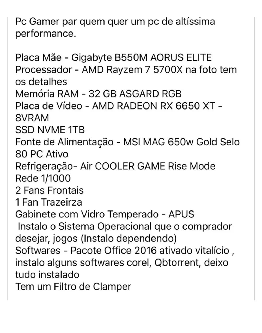 PC GAMER - ALTA PERFORMANCE  - Foto 3