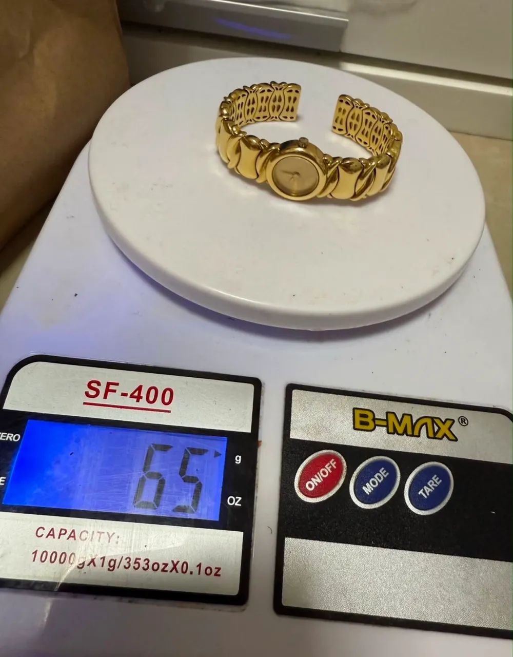Relógio de ouro 65g 18k procedência garantia eterna - Foto 2