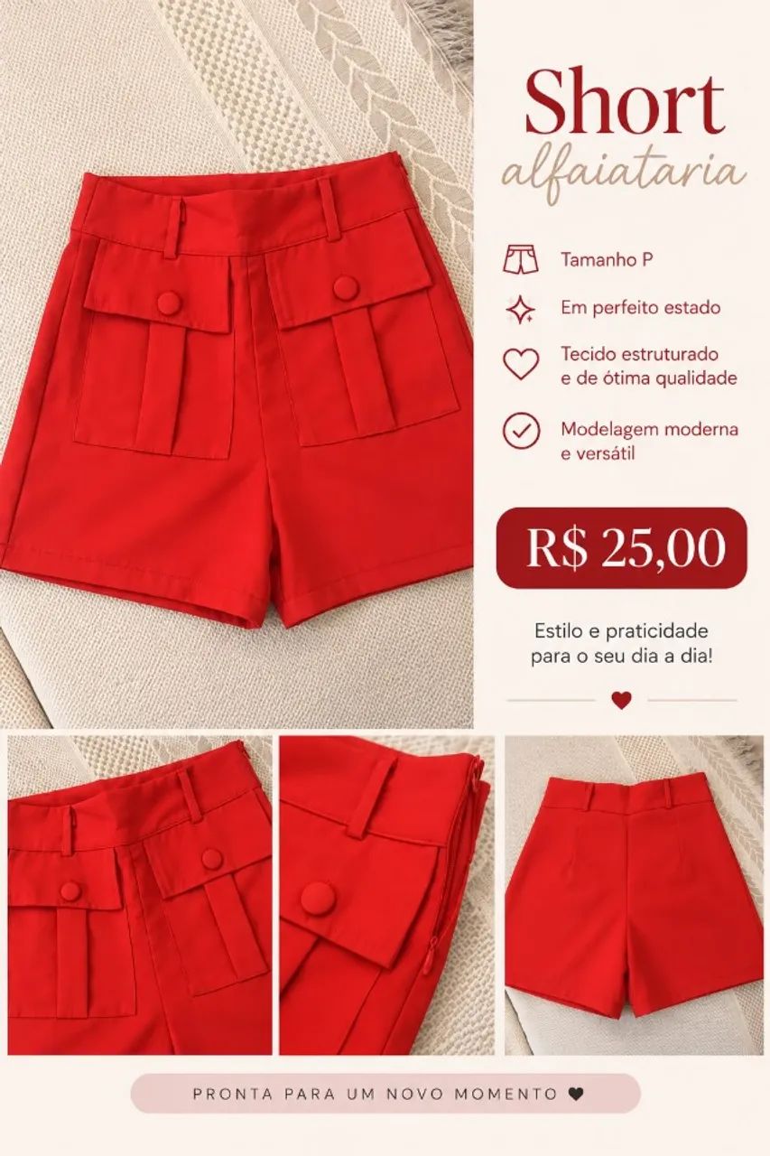 Short Alfaiataria