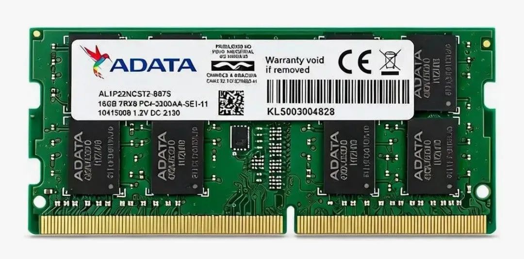Memória RAM 16GB DDR4 notebook Adata