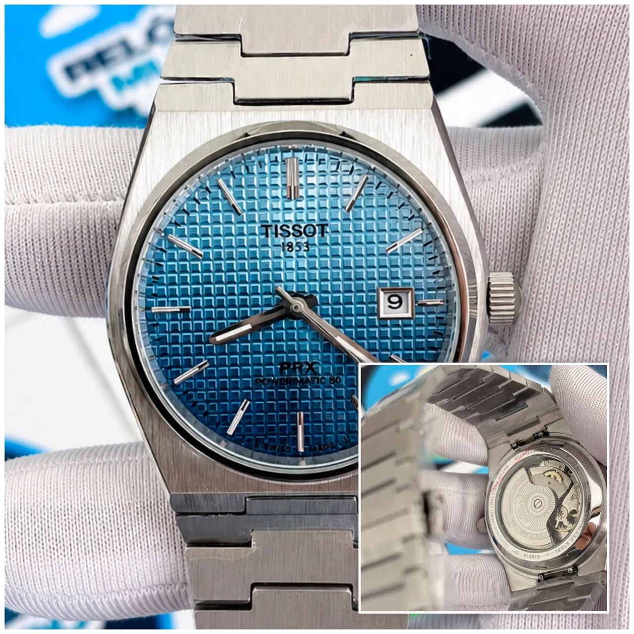 RELOGIO TISSOT PRX POWERMATIC TIFFANY