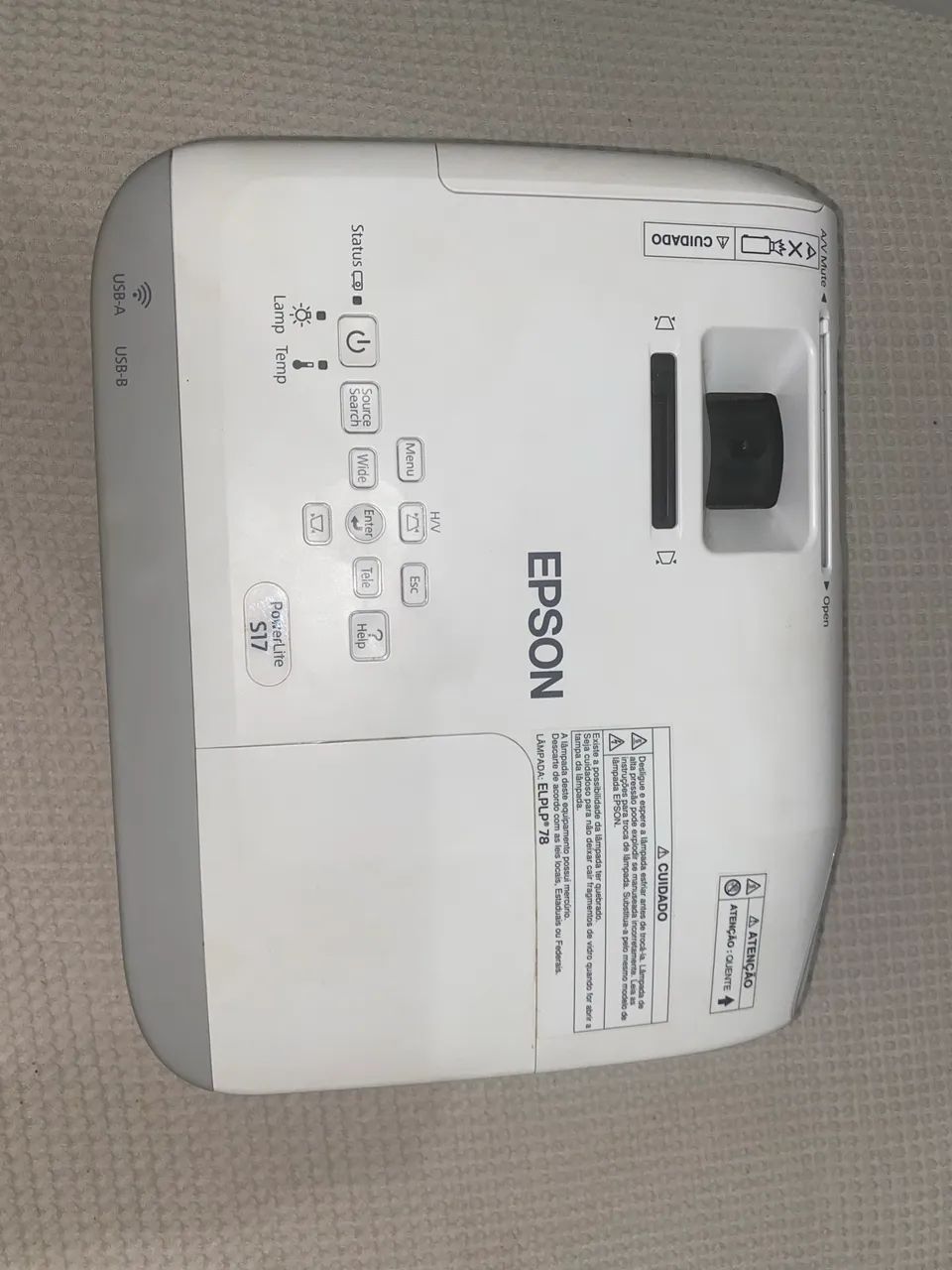 Data Show Epson PowerLite S17  - Foto 3