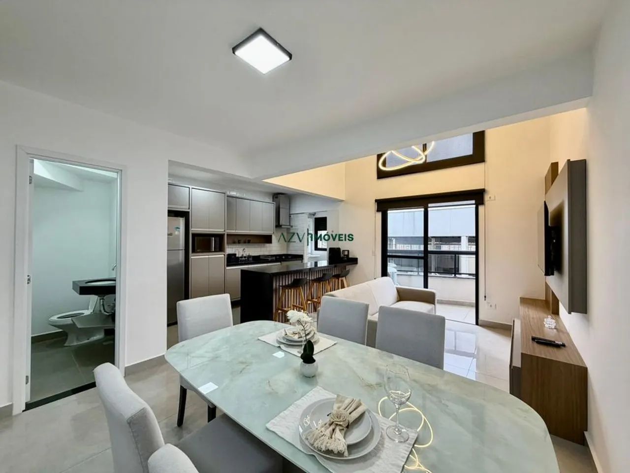 Apartamento à venda no Edifício Tarsila Loft - Jd Aquarius - SJC.