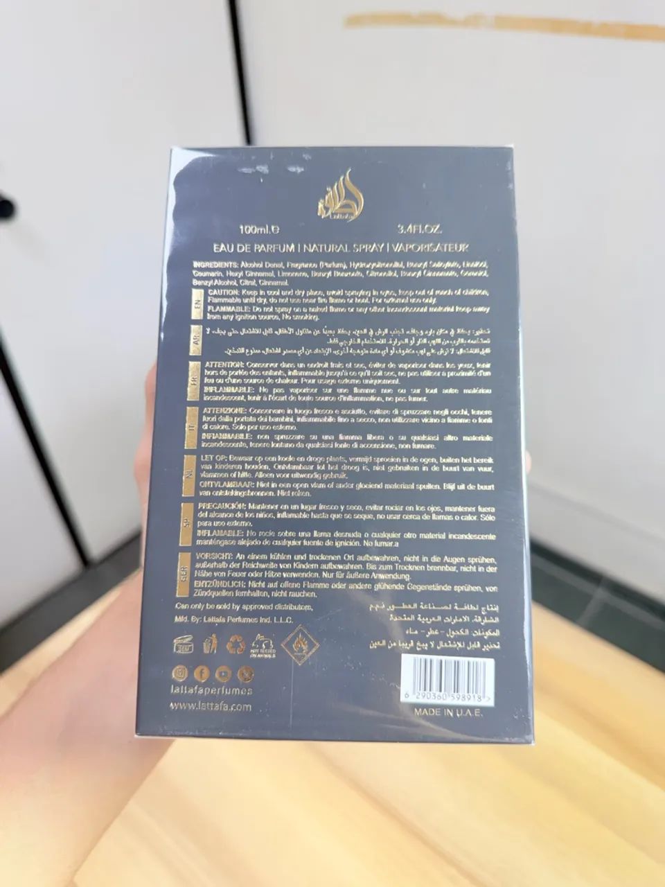 Atheeri Lattafa 100ml - Foto 4