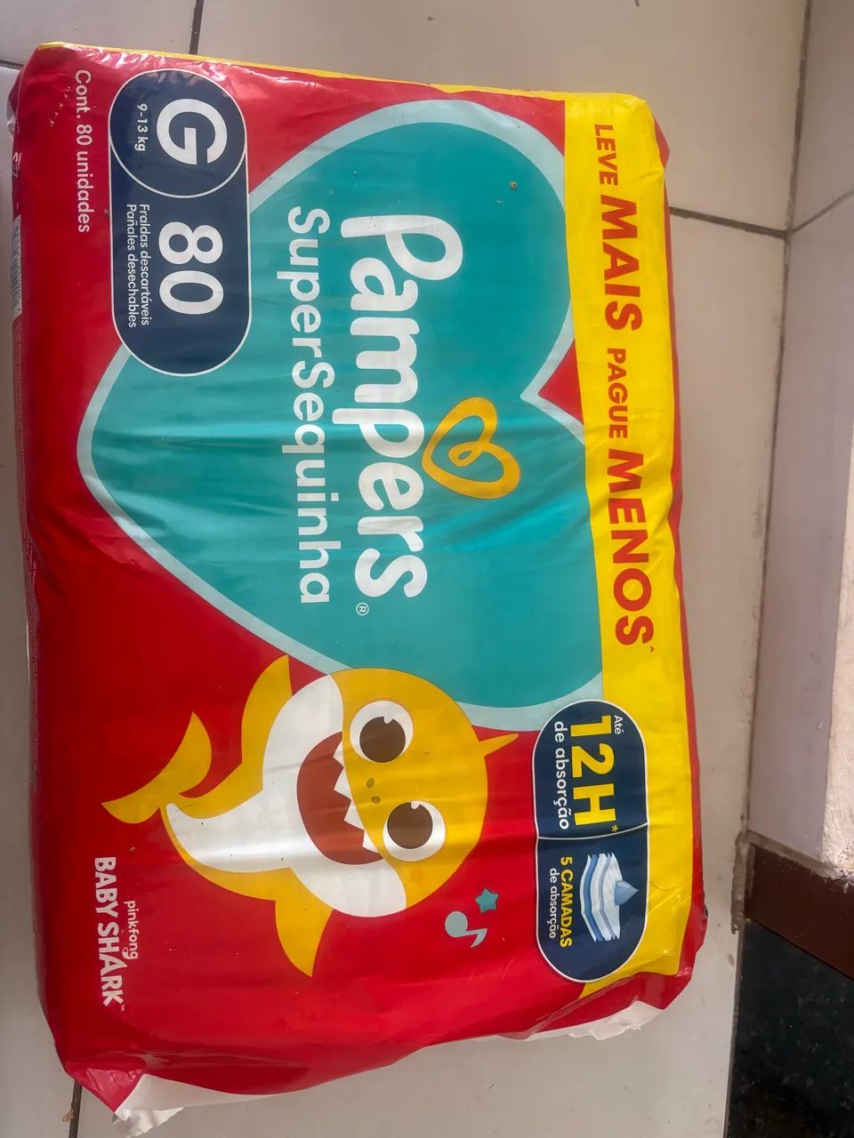 Fralda  Pampers G c/80 - Foto 2