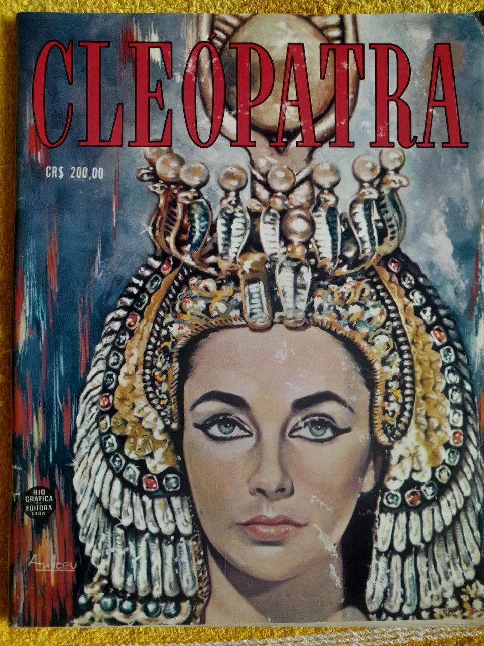 Fotonovela antiga CLEOPATRA