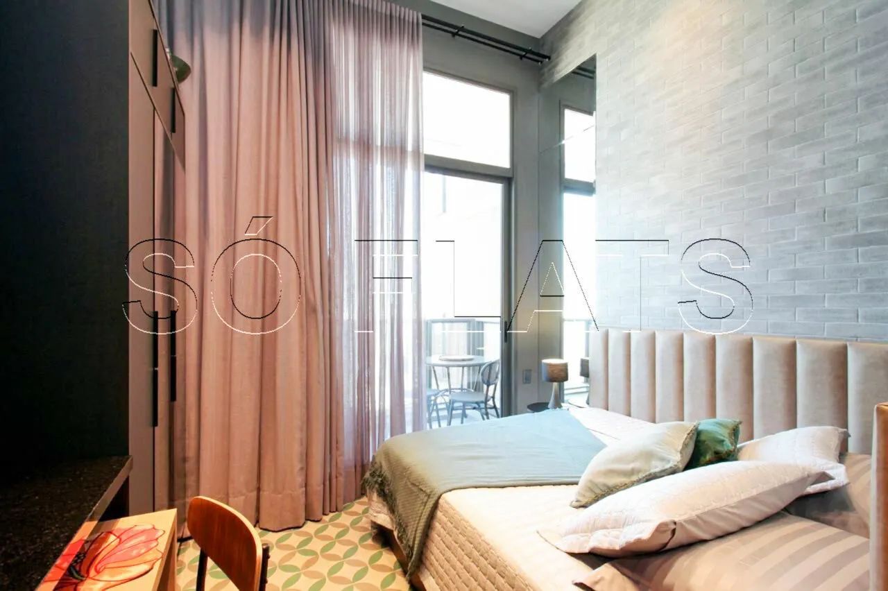 Studio Ibira You Moema, studio disponível para locação com 20m² e 1 dormitório. - Foto 5