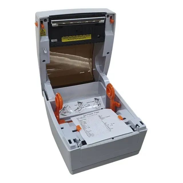 Impressora Tomate MDK-006 600 DPI Código De Barras E Etiquetas USB - Foto 4