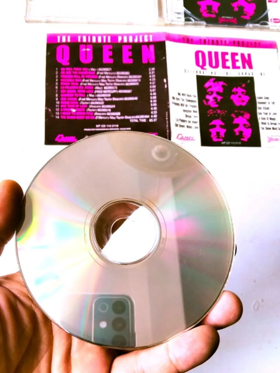 Cd Original - Queen (Álbum The Tribute Project - Celebrating The