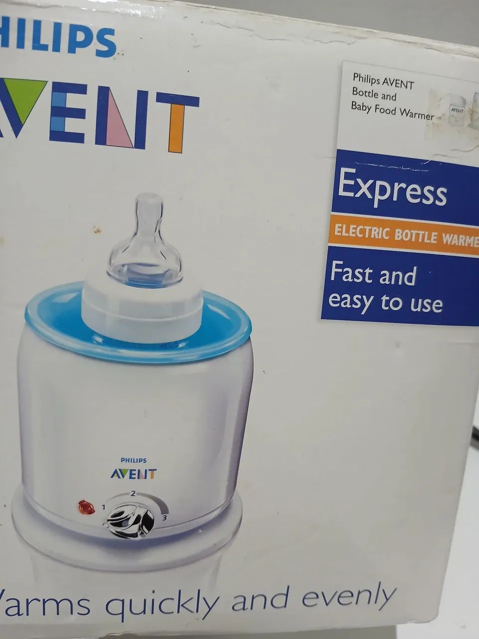 Aquecedor de mamadeira e comida express eletrico