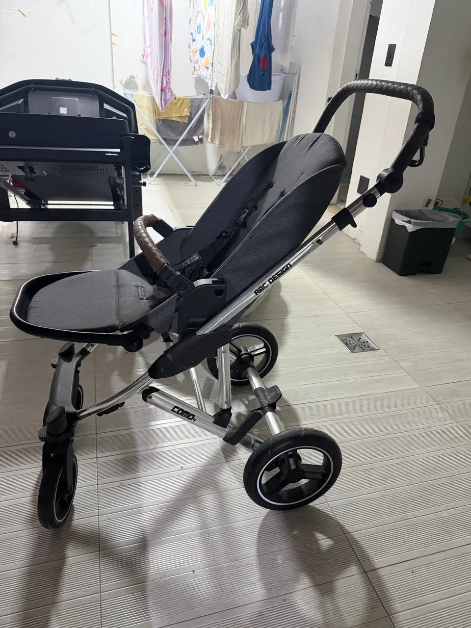 Carrinho de Bebê ABC Design + Moisés 