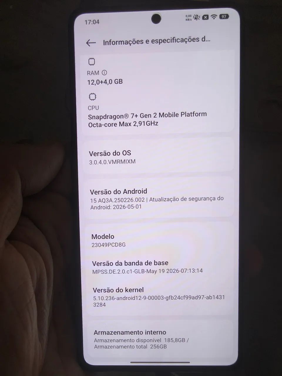 Smartphone Poco F5 12/256