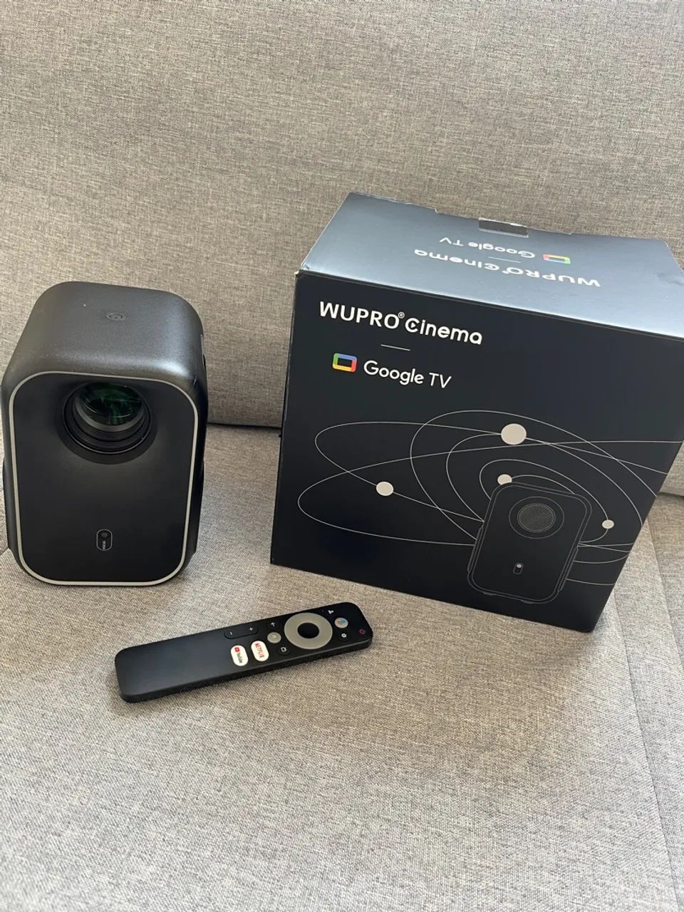 Projetor WUPRO G2 com Google TV