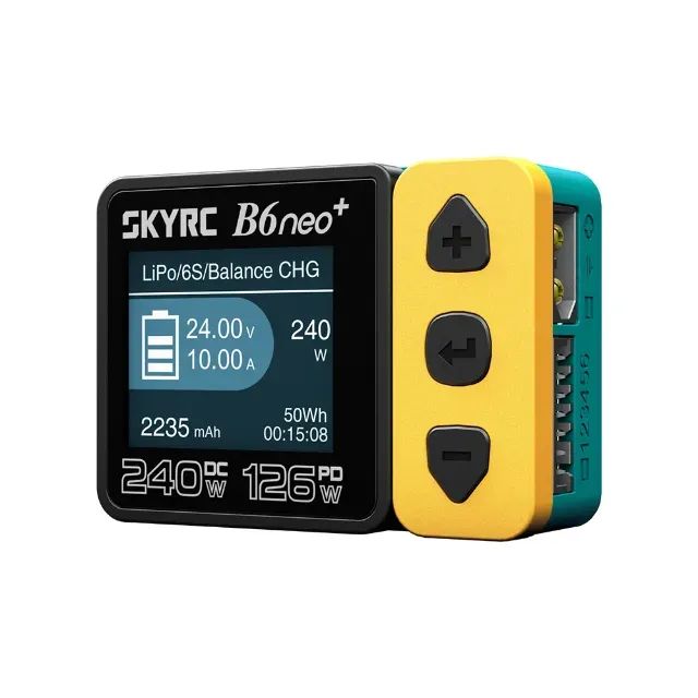 Carregador de Baterias Lipo SkyRC B6 NEO+ Plus 240W