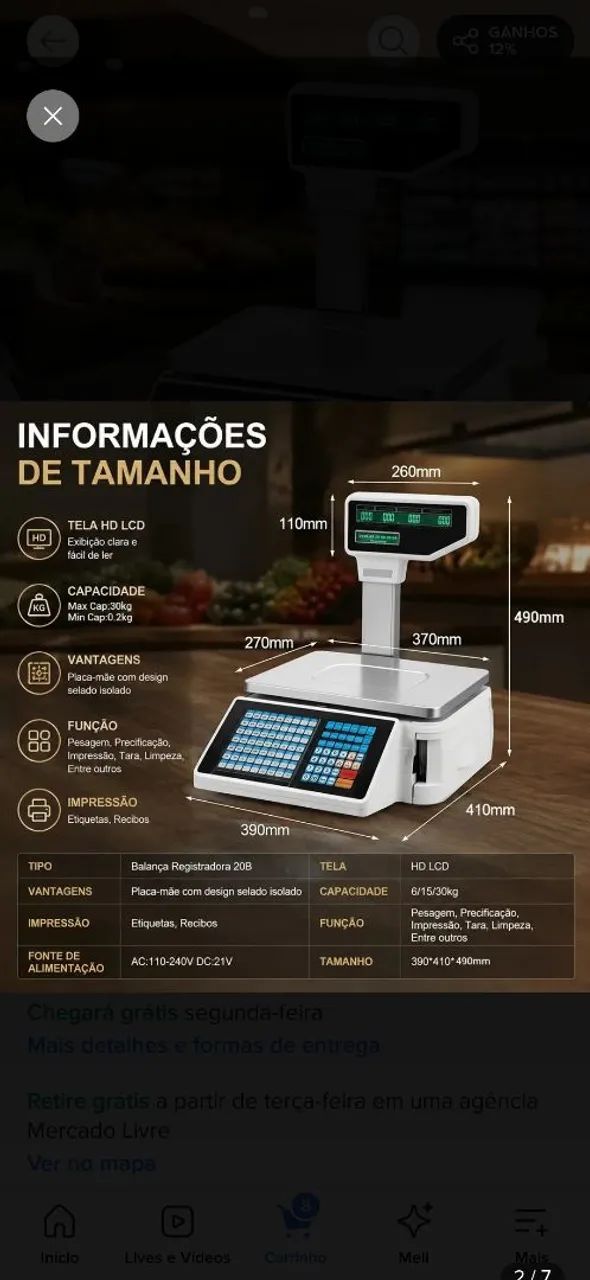 Balanças industriais e comerciais. - Foto 3