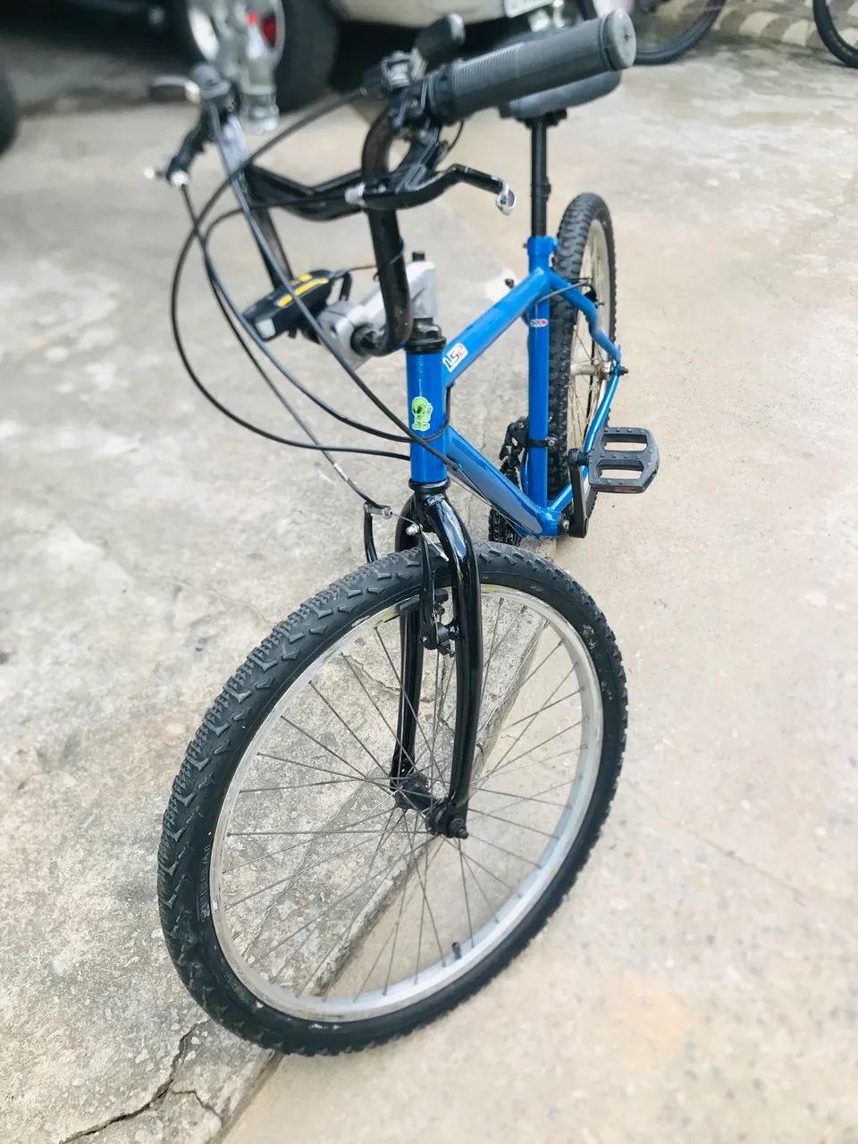 BICICLETA ARO 24 com marcha funcionando 
