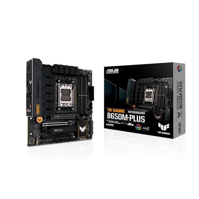 PLACA-MÃE ASUS TUF GAMING B650M-PLUS (SOCKET AM5) - O CORAÇÃO DO SEU SETUP NEXT-GEN - Foto 2