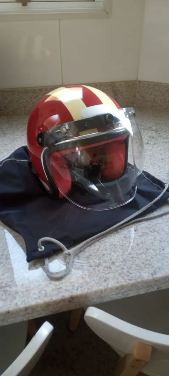 Capacete Shoei restaurado sem uso - Foto 2