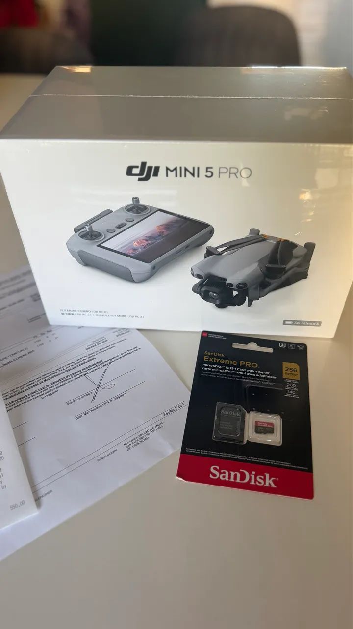 Dji Mini 5 Pro Fly More Combo Plus ( COM TELA )