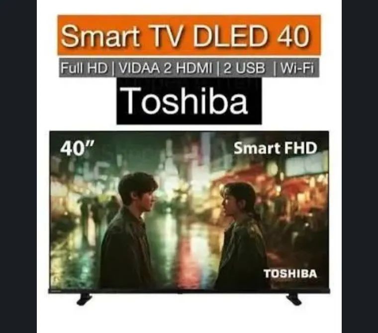 Smart TV Toshiba 40 polegadas Dled inteligência artificial  Novinha,nota fiscal garantia - Foto 5