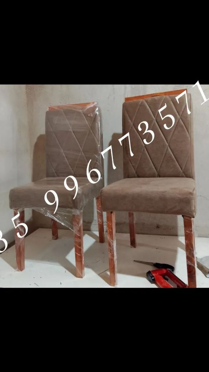 CADEIRA DE JANTAR - LUXUOSA E OTIMA QUALIDADE  - Foto 4