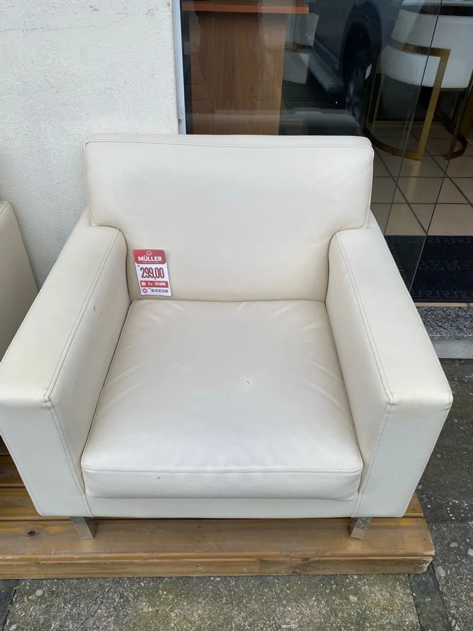 Poltrona de courino  - Foto 2