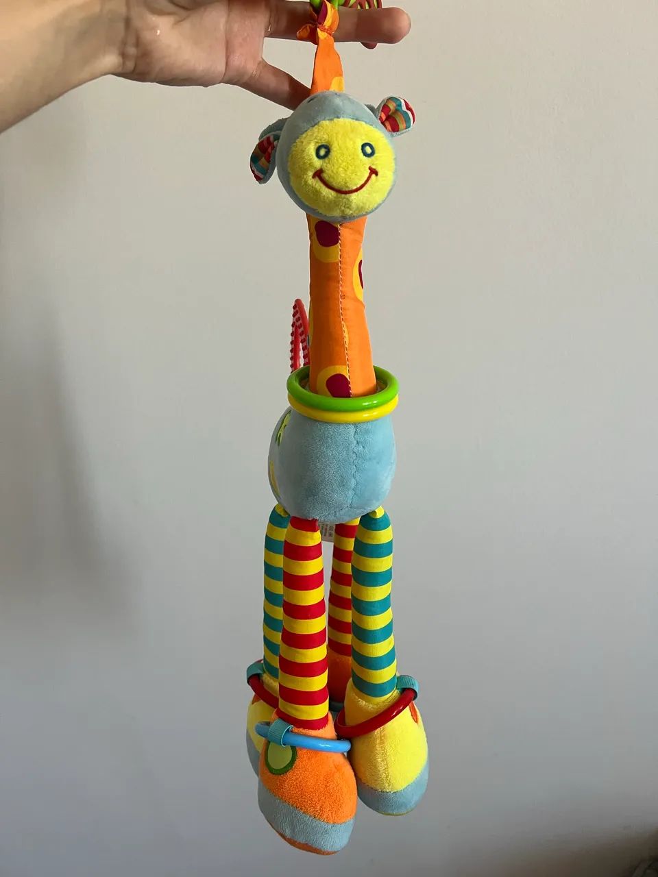 Girafa mordedor para bebê 