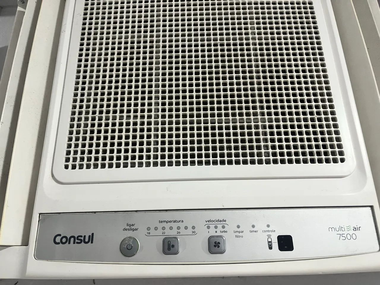 Ar condicionado 7500Btus, para uso como ventilador ou retirada de peças  - Foto 4