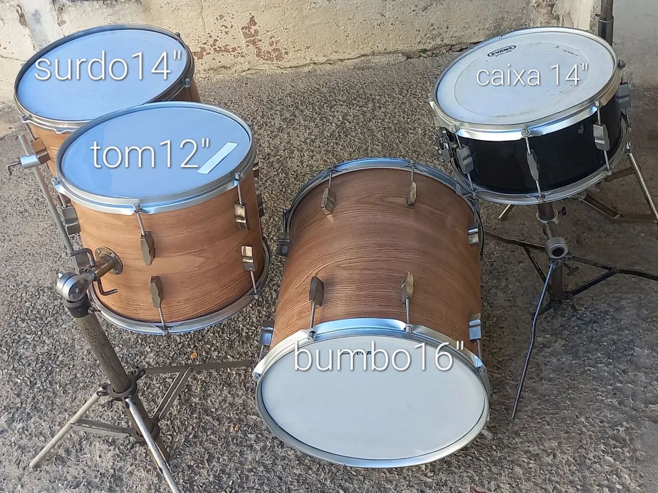 Bateria acustica  - Foto 3