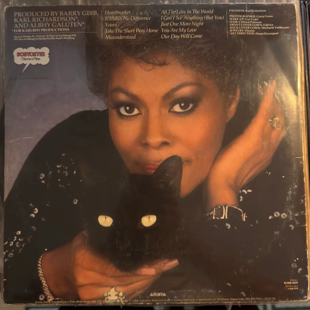 LP VINIL DIONNE WARWICK - HEARTBREAKER - Foto 2
