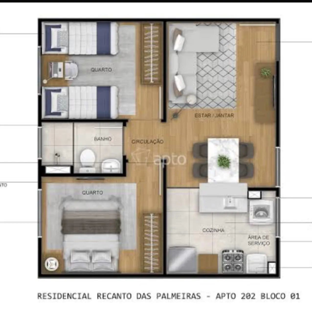 Repasse de apartamento com preço baixo  - Foto 3