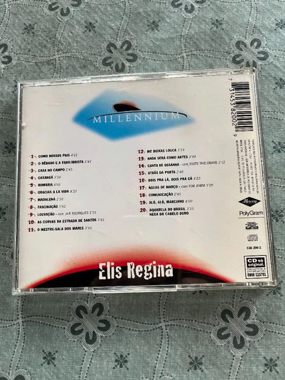 CD Elis Regina Millenium -20  Músicas do Século XX - Foto 2