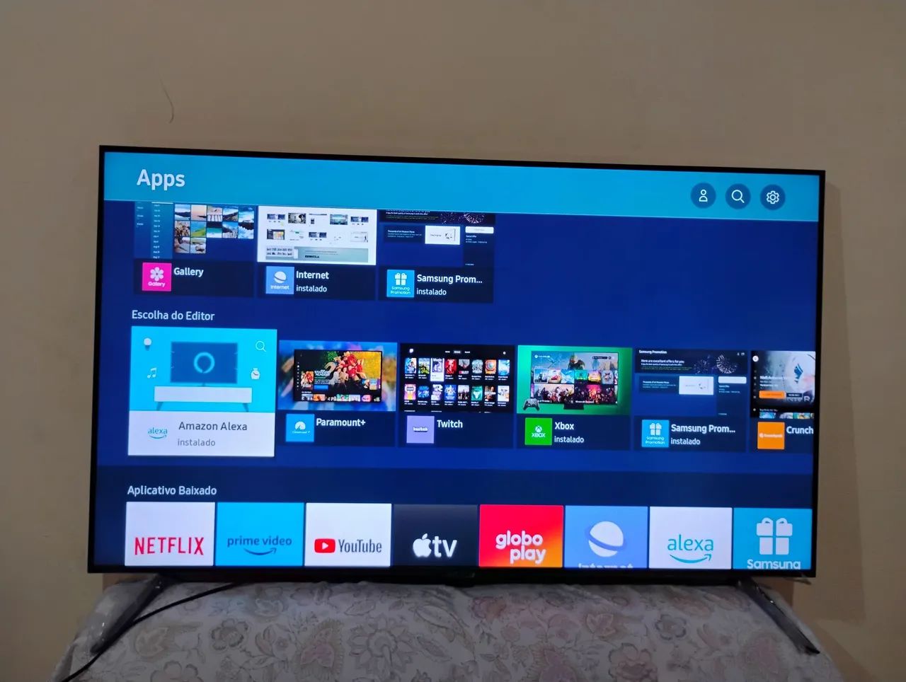 TV Smart 4K 49 polegadas Samsung