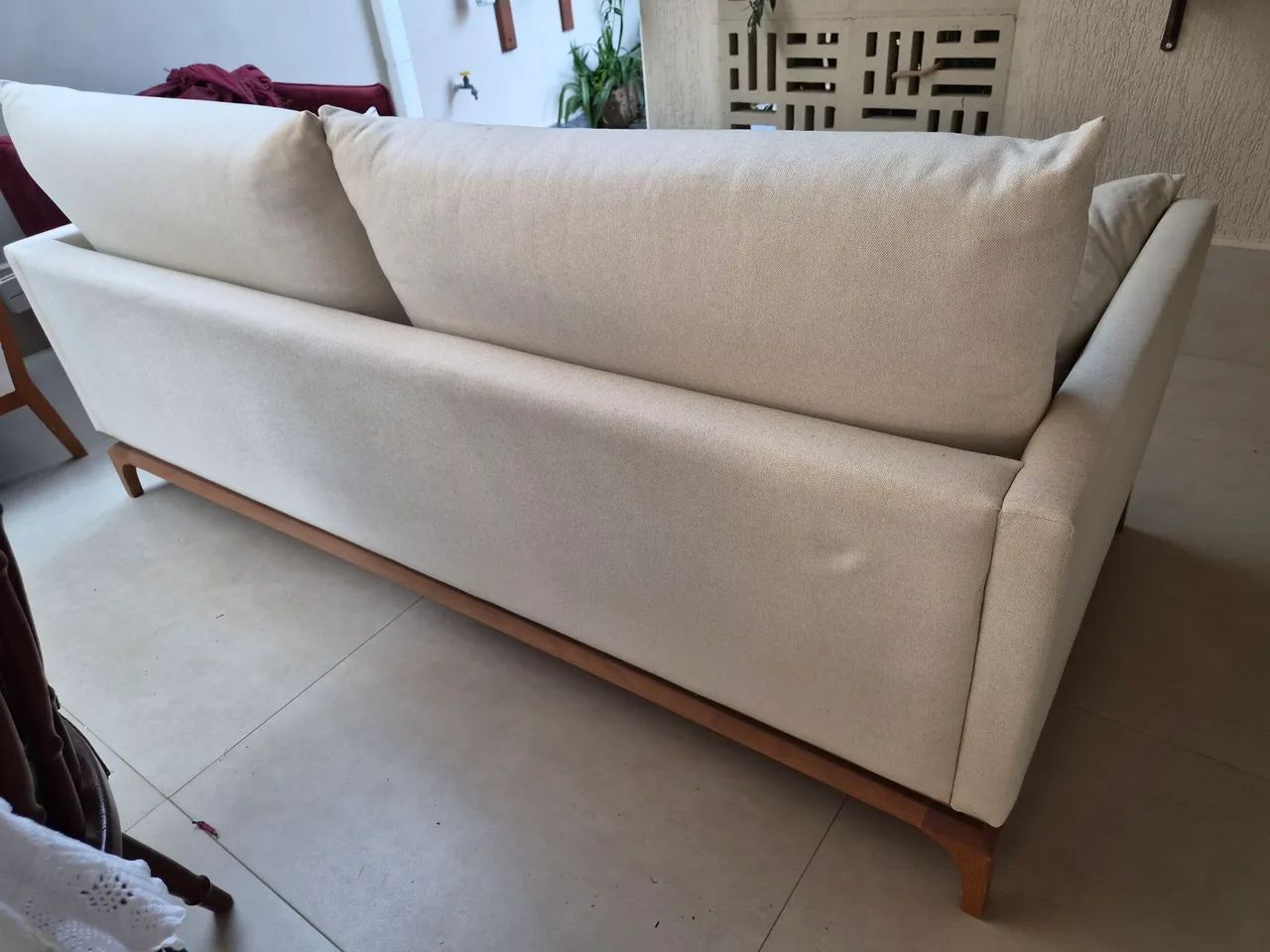 Sofá de linho off white  - Foto 2