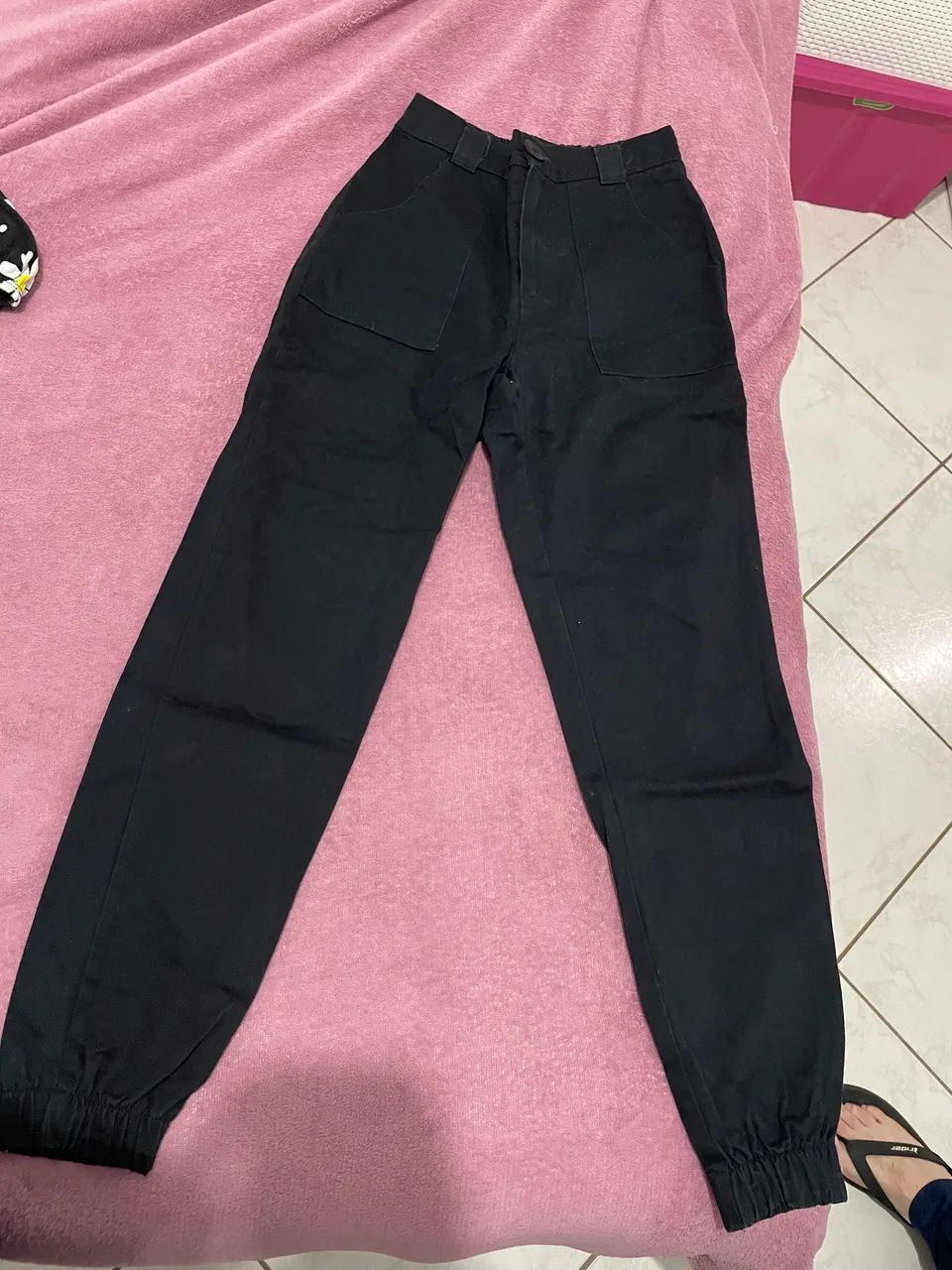 Calça cargo preta  - Foto 2
