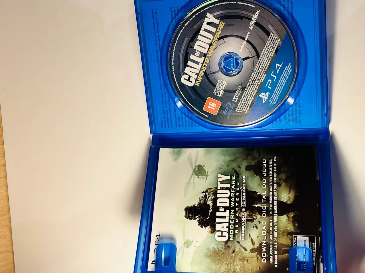 kit com 4 jogos (CD) para ps4 - Foto 4