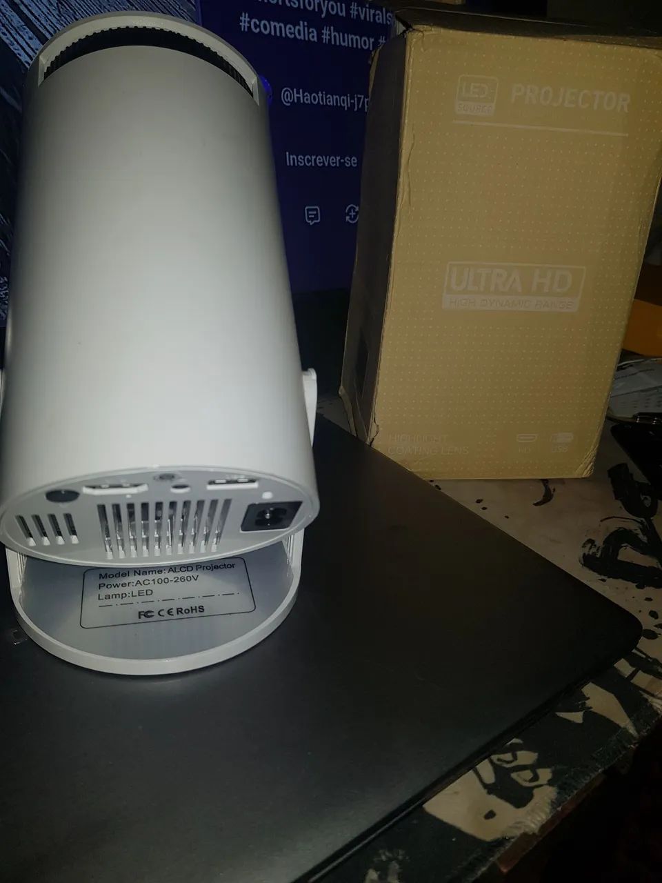 Projetor HY300 (aceito trocas)