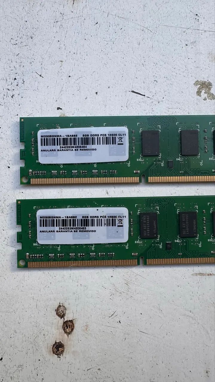 Vendo duas memória ram 8gb cada - Foto 2