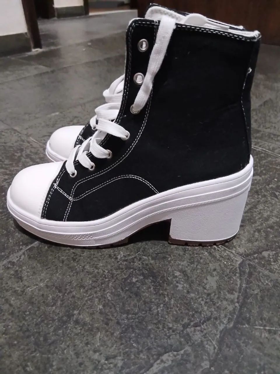 Tênis plataforma Feminino 37/38 - Foto 2