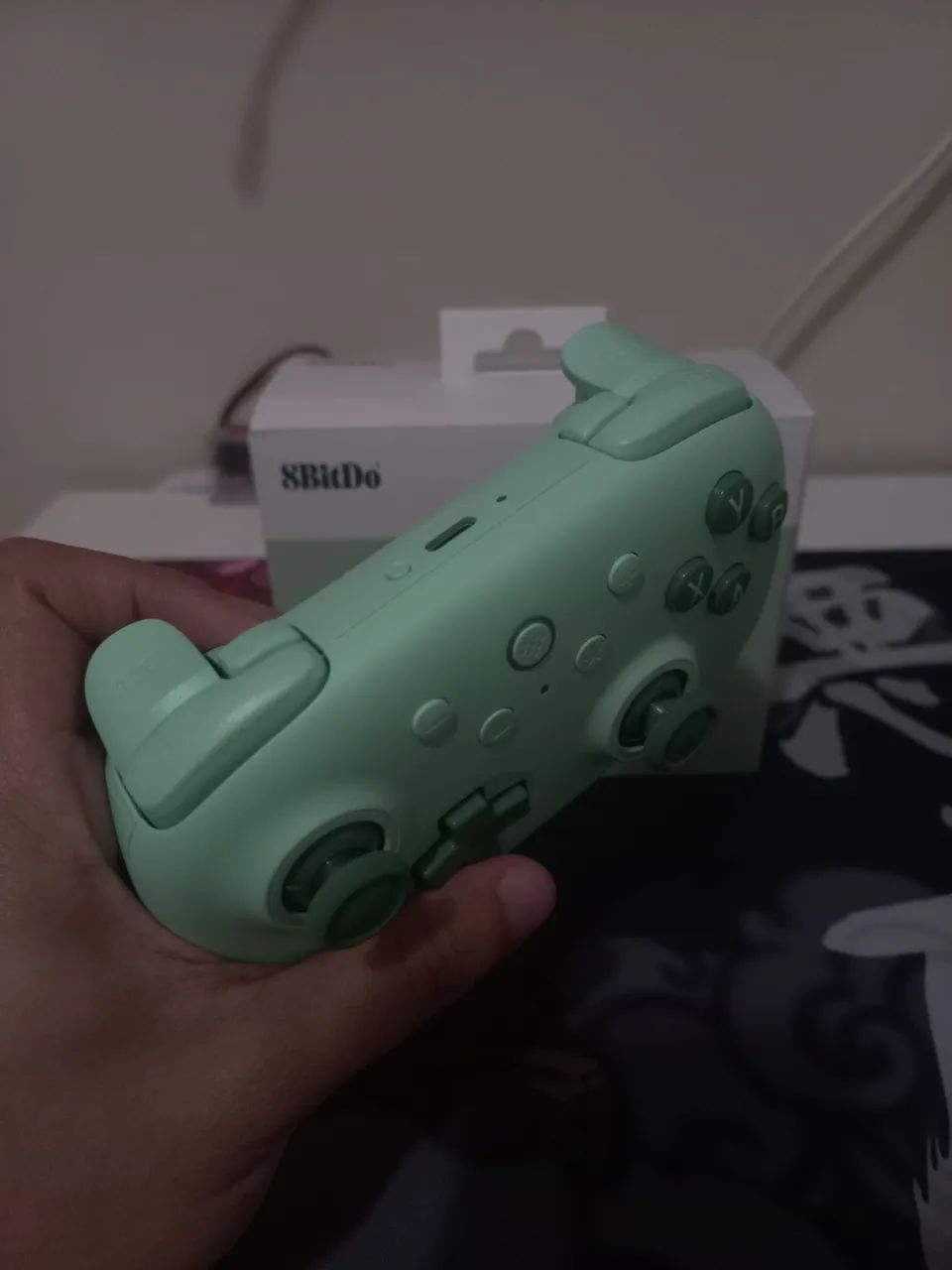 Controle 8BitDo Ultimate 2C verde (novo) - Foto 5