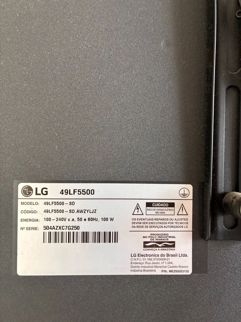 TV LG de 49 polegadas - Foto 4