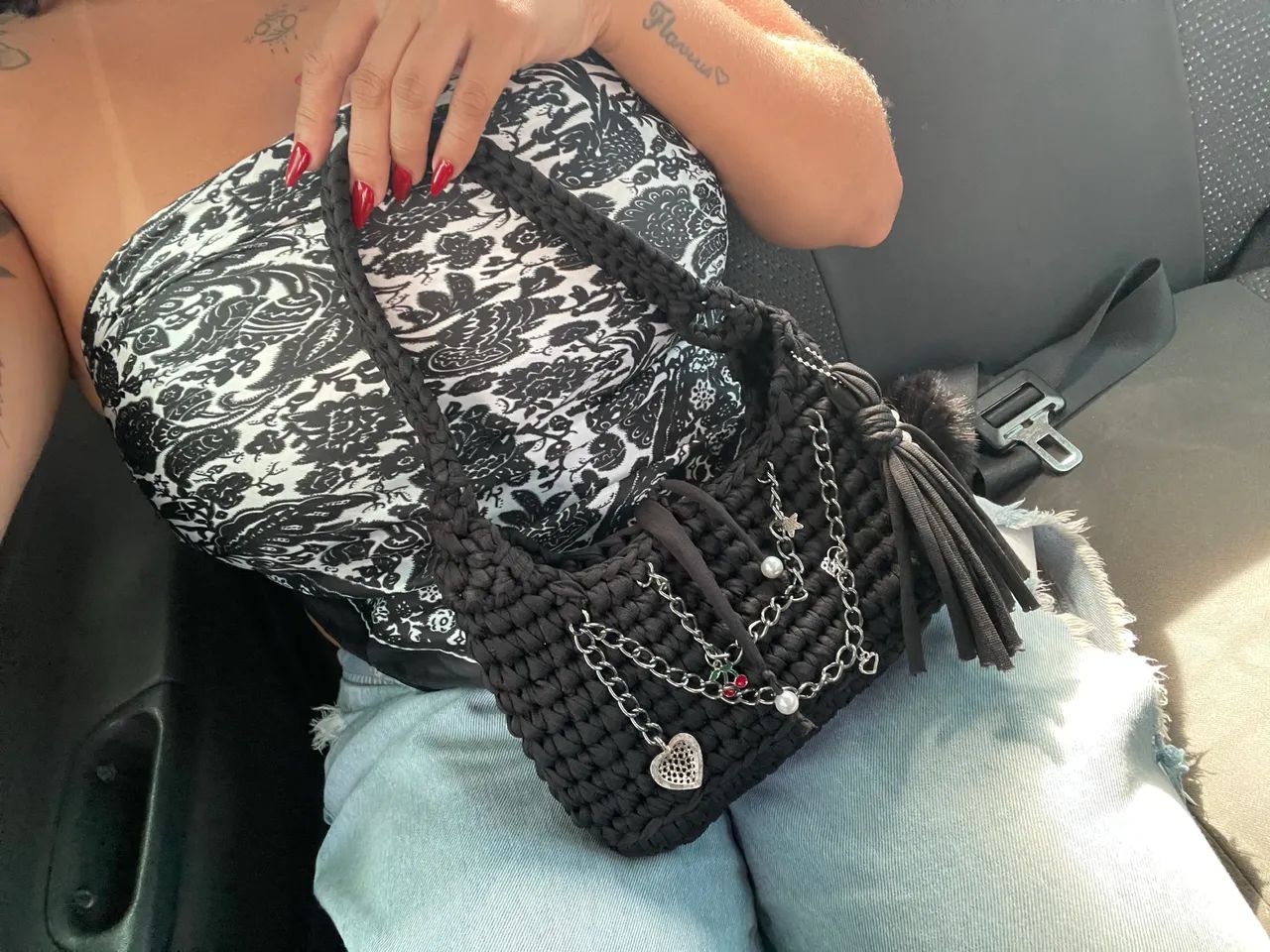 BOLSAS FEITAS A MÃO PREÇO ÚNICO 80$ - Foto 4