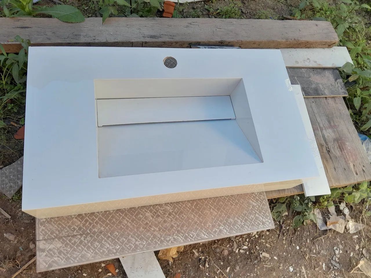 Vendo pia esculpida 70x40 Nova