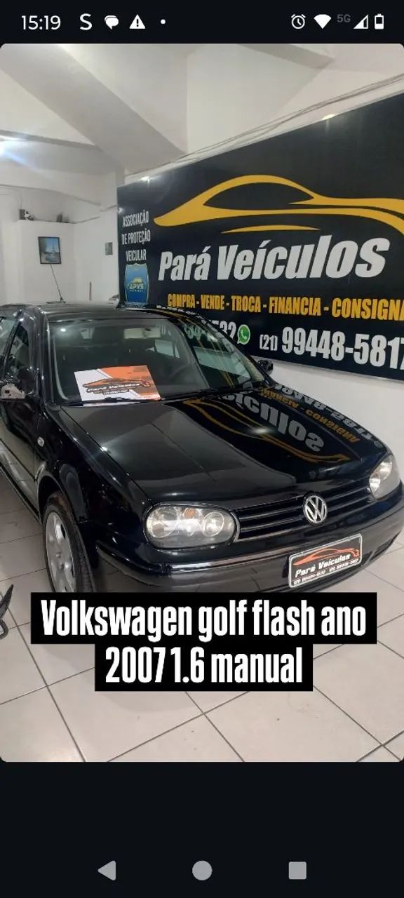 Volkswagen Golf Golf Flash 1.6 Mi/1.6 Mi Tot. Flex 8V 4p 2007
