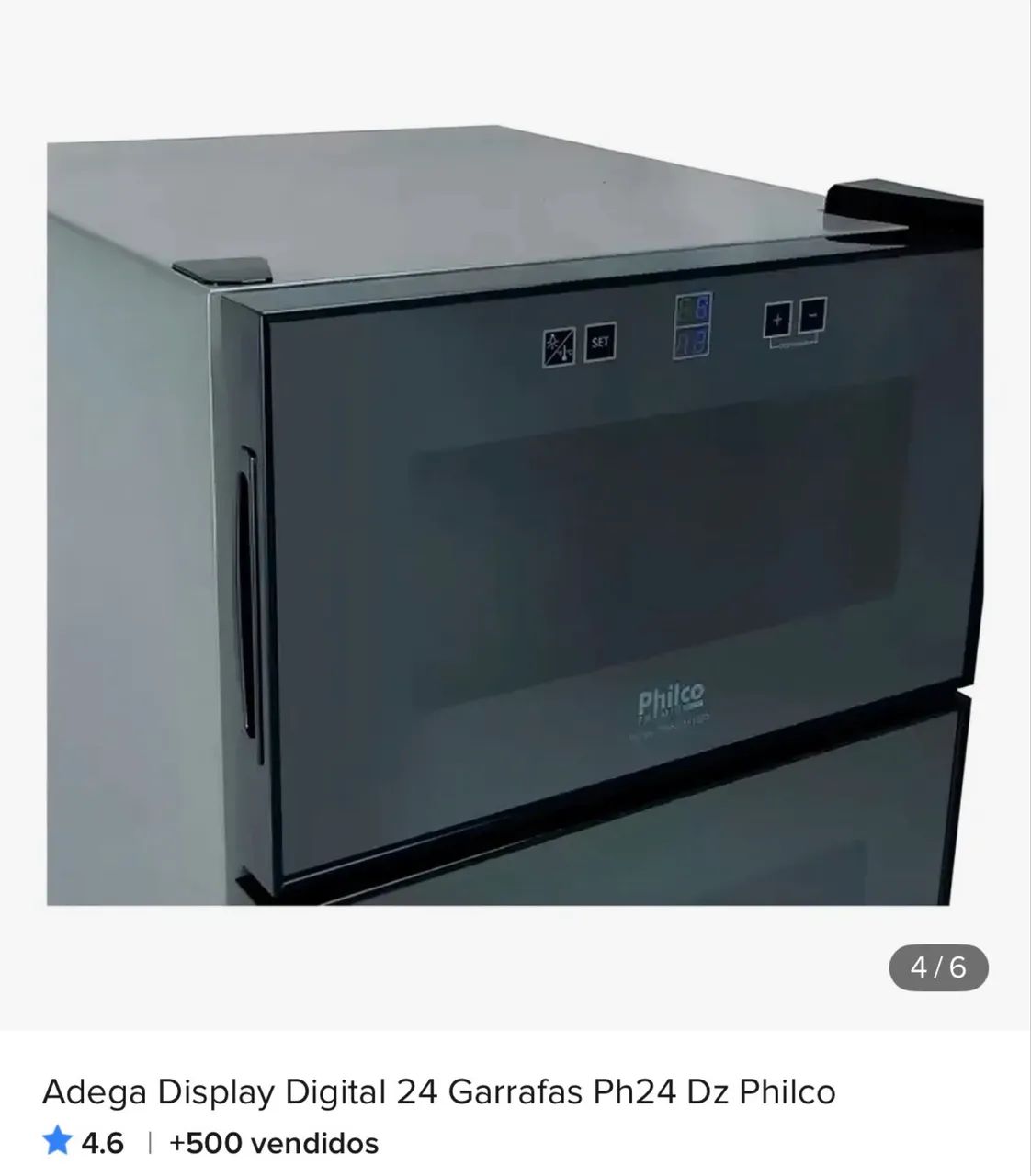 Adega VINHO Philco 24 garrafas PH24  - revisado na assistência  - Foto 5